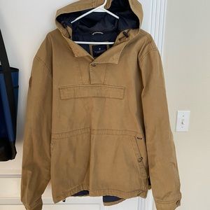 The Roark pullover jacket.